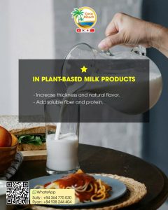 In Plant-Based Milk Products