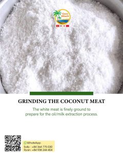 How to make desiccated coconut